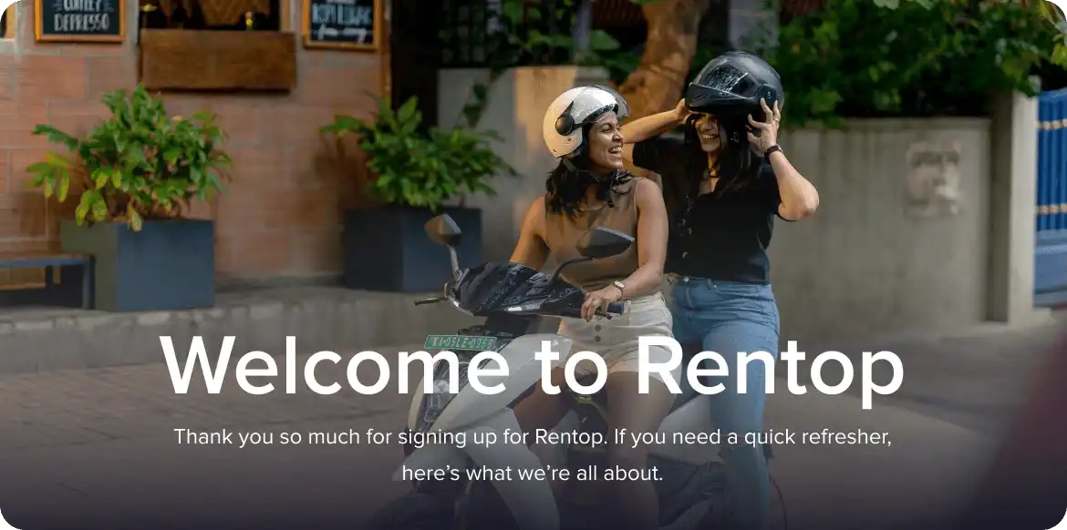 scooter with 2 girls